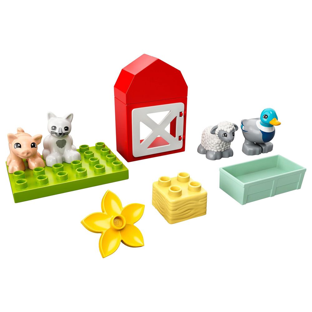 LEGO Duplo Farm Animal Care Building Set, , large