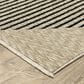 Oriental Weavers Capella Beige and Black 7"10" x 10"10" Area Rug, , large