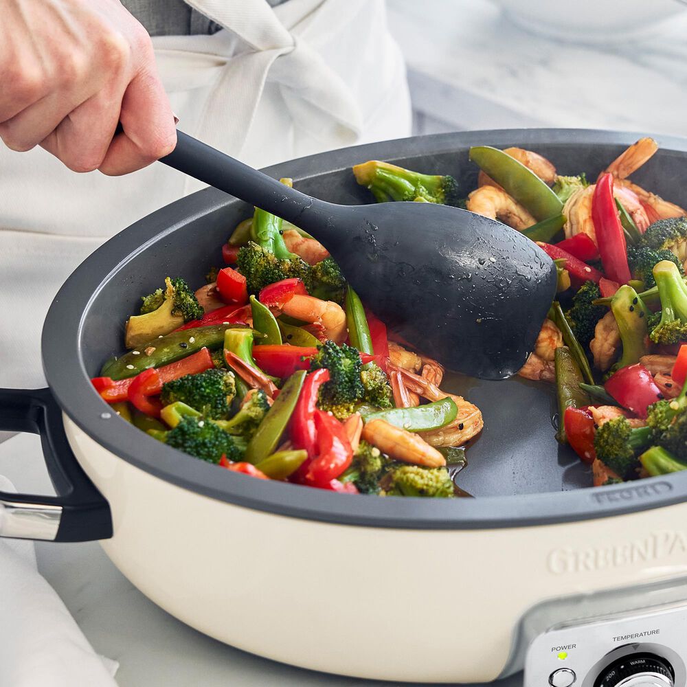 Green Pan Elite 21" Oval Electric Skillet in Cloud Cream, , large