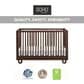 Oxford Baby Meridian 2-Piece Nursery Set with 3-in-1 Convertible Crib and Dresser in Cognac, , large