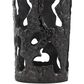 Maple and Jade 9" Abstract Drip Decorative Vase with Melting Designed Body in Black, , large