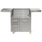 Coyote Outdoor 30" Flat Top Grill Cart in Stainless Steel, , large