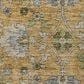 Dalyn Rug Company Silk Road Saffron, Gold, Copper, Gray, Olive and Fern 5" x 7"6" Area Rug, , large