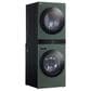 LG Single Unit Front Load WashTower with Center Control 4.5 Cu. Ft. Washer and 7.4 Cu. Ft. Electric Dryer in Nature Green, , large