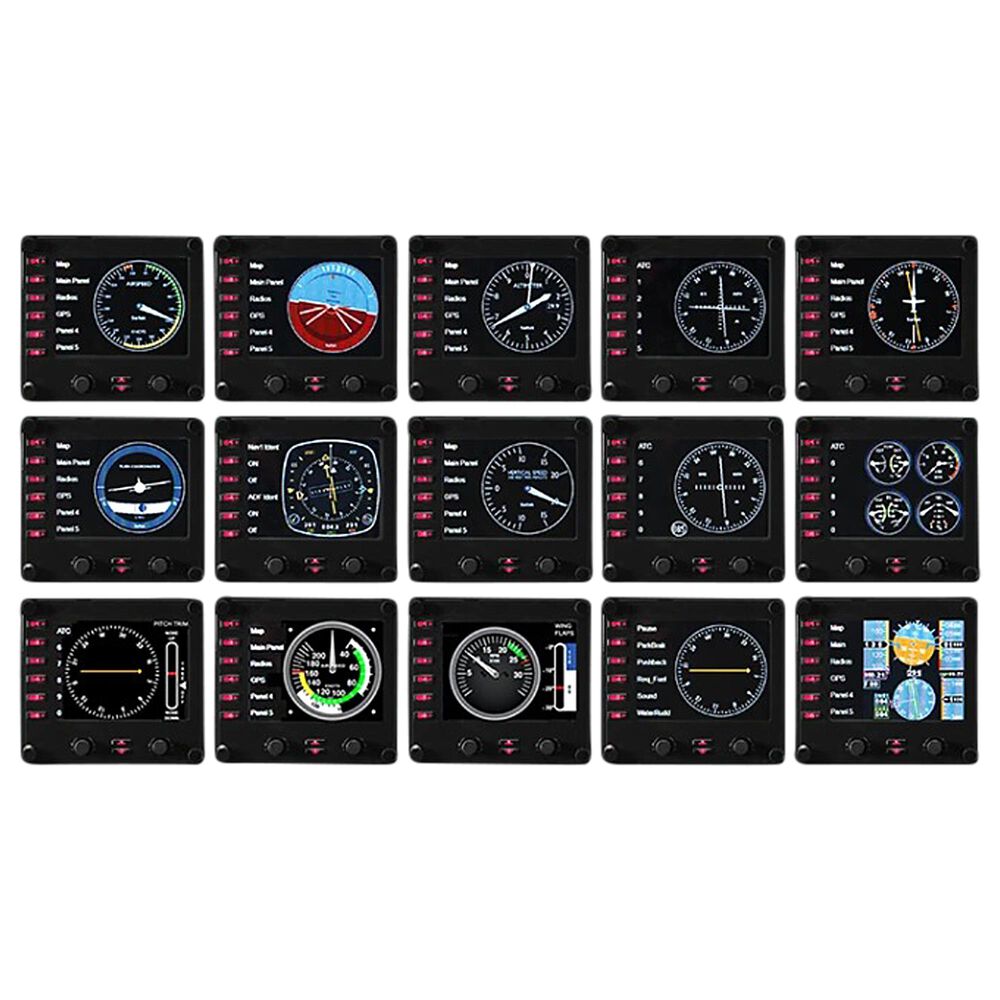 Logitech Saitek Pro Flight Instrument Panel for PC in Black, , large