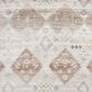 Central Oriental Landscape Remy 7"10" x 9"10" Salt and Canyon Rose Area Rug, , large