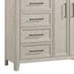 Hawthorne Furniture Carlson 5-Drawer Chest with Double Doors in Washed Linen, , large