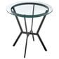 Blue River Naomi and Lorin 3-Piece Counter Height Dining Set in Matte Black, , large