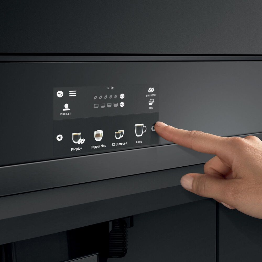Fisher &amp; Paykel 24&quot; Series 9 Minimal Built-In Coffee Maker in Matte Black, , large