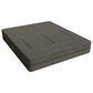 Jaxx Zipline 3-Piece Stationary Convertible Sleeper Loveseat in Charcoal Velvet, , large