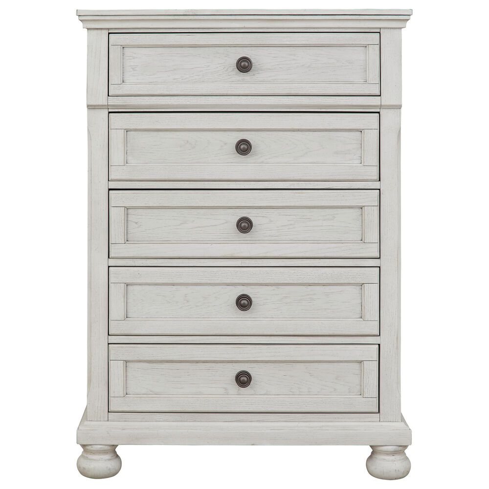 Ashley Robbinsdale 3-Piece T/F Bunk Bed Set in Antique White, , large