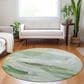 Dalyn Rug Company Ravenna RN11 8" Round Aloe Area Rug, , large