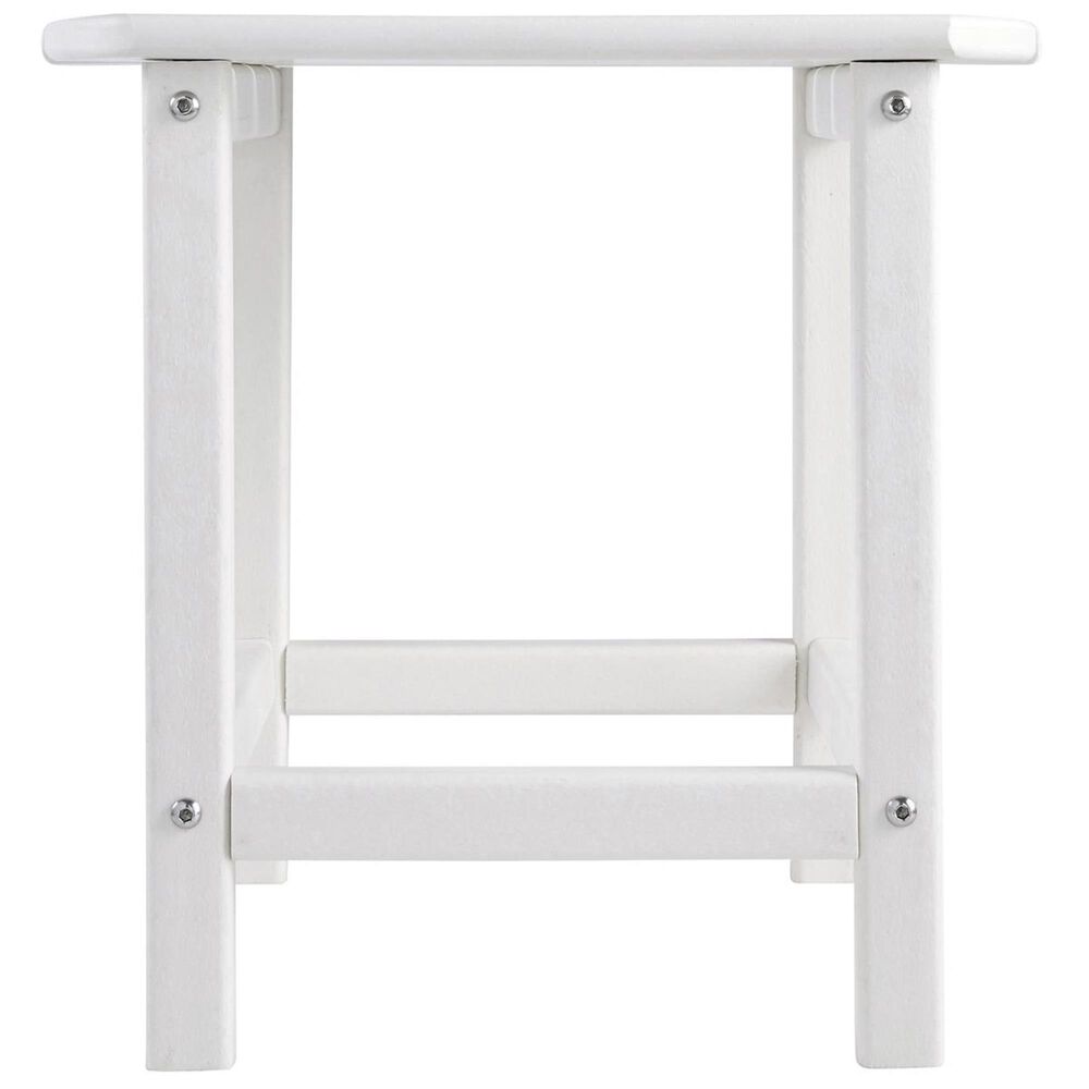 Ashley Sundown Treasure Rectangular End Table in White, , large