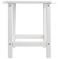 Ashley Sundown Treasure Rectangular End Table in White, , large