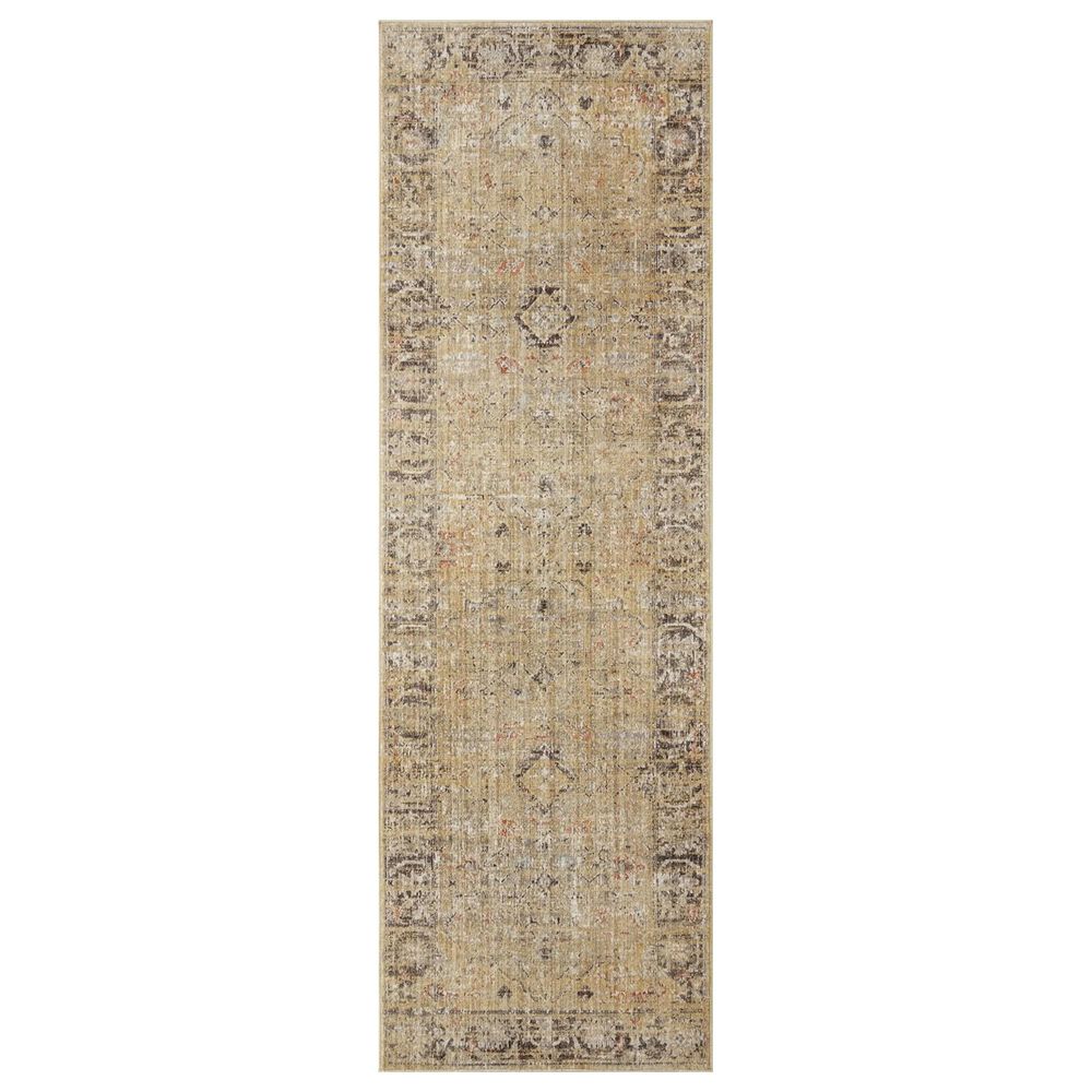Magnolia Home Millie 2"7" x 10" Gold and Charcoal Runner, , large
