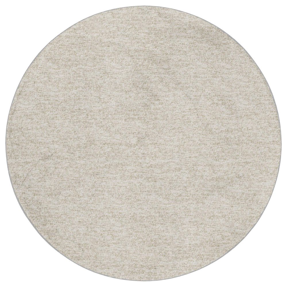 Dalyn Rug Company Voyage VY2 Linen 8" Round Area Rug, , large