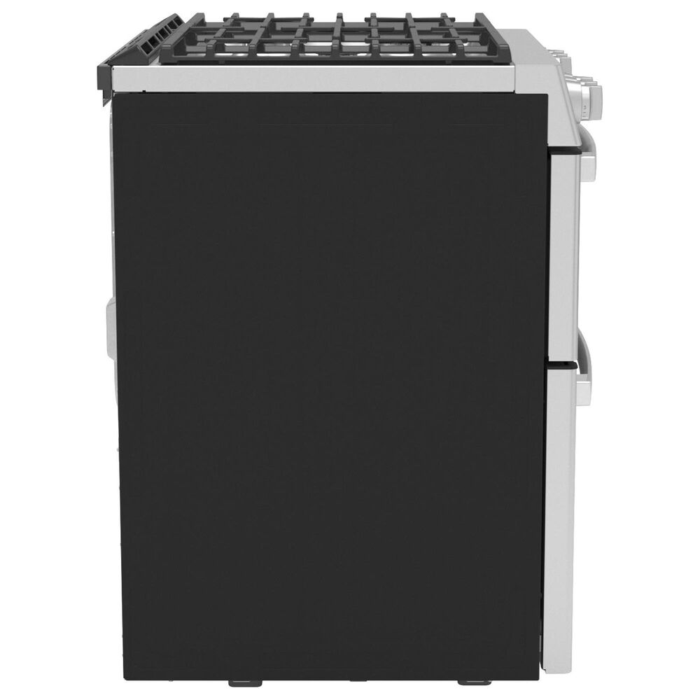 GE Profile 30&quot; Slide-In Front-Control Double Oven Range in Fingerprint Resistant Stainless Steel, , large