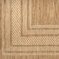 Nourison Horizon HOZ03 Natural 3" x 5" Indoor/Outdoor Area Rug, , large