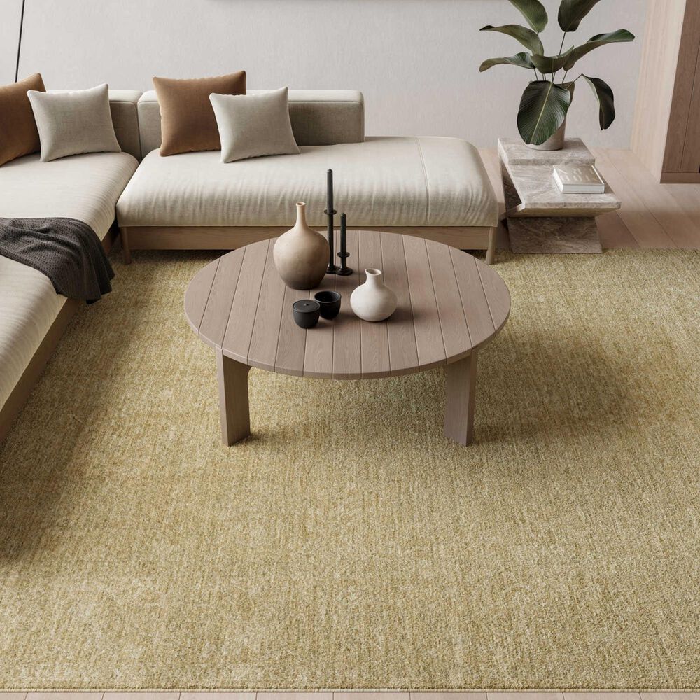 Nourison Moonlit Green 5'3" x 7'6" Area Rug, , large