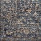 Loloi II Sorrento 5"3" Round Midnight and Natural Area Rug, , large