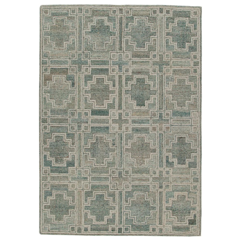 Ashley Jossland 5" x 7" Green and Ivory Area Rug, , large