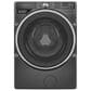 Whirlpool 5.0 Cu. Ft. Smart Front Load Washer and 7.4 Cu. Ft. Smart Gas Dryer Laundry Pair in Volcano Black, , large