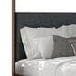 Ashley Dilenno California King Canopy Bed in Dark Brown, , large
