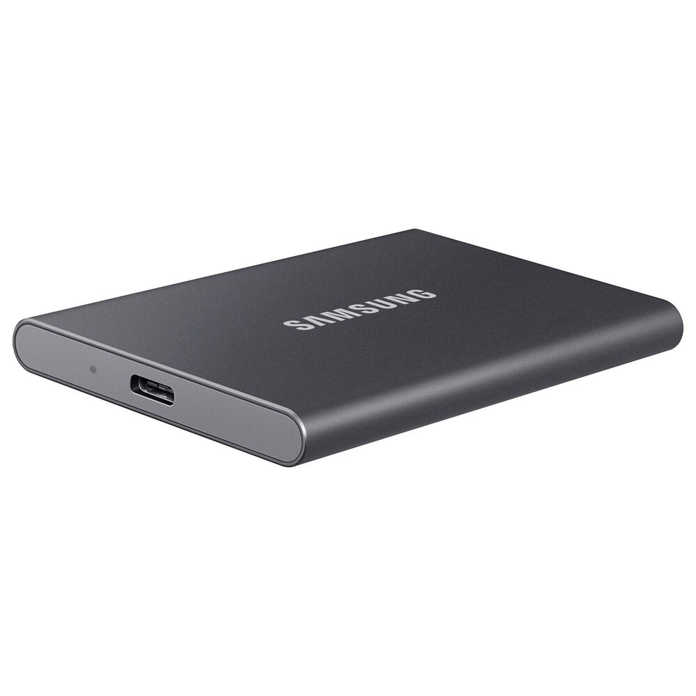 Samsung 1TB T7 Portable SSD in Titan Gray, , large