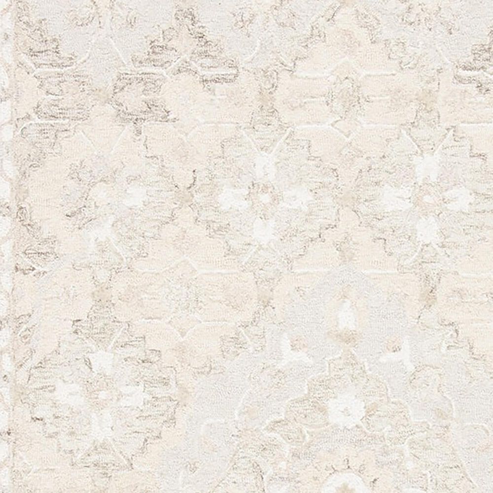 Safavieh Micro-Loop 2&#39;3&quot; x 9&#39; Beige and Gray Runner, , large