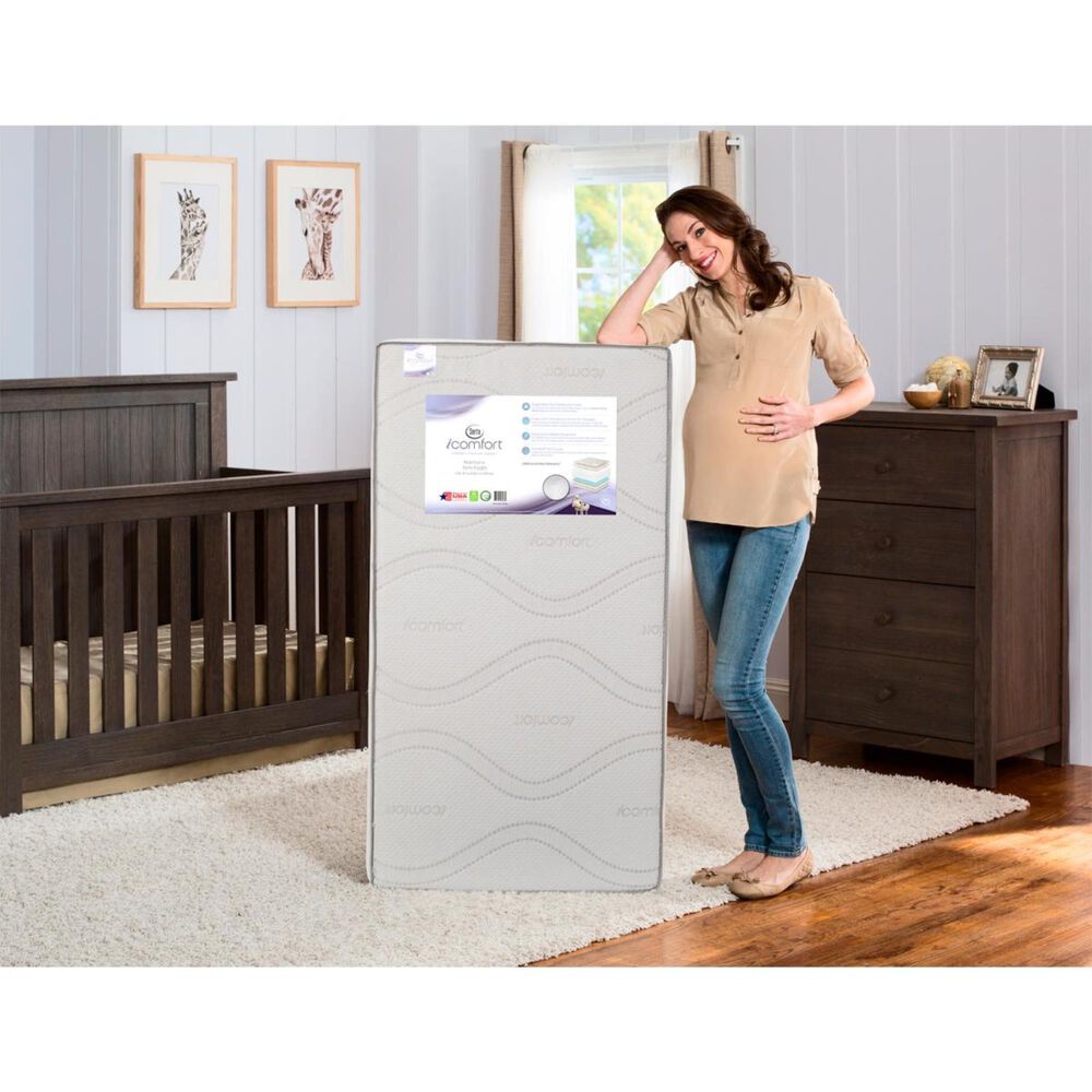 Simmons Kids Icomfort Harmony Baby Rectangle Crib Mattress, , large