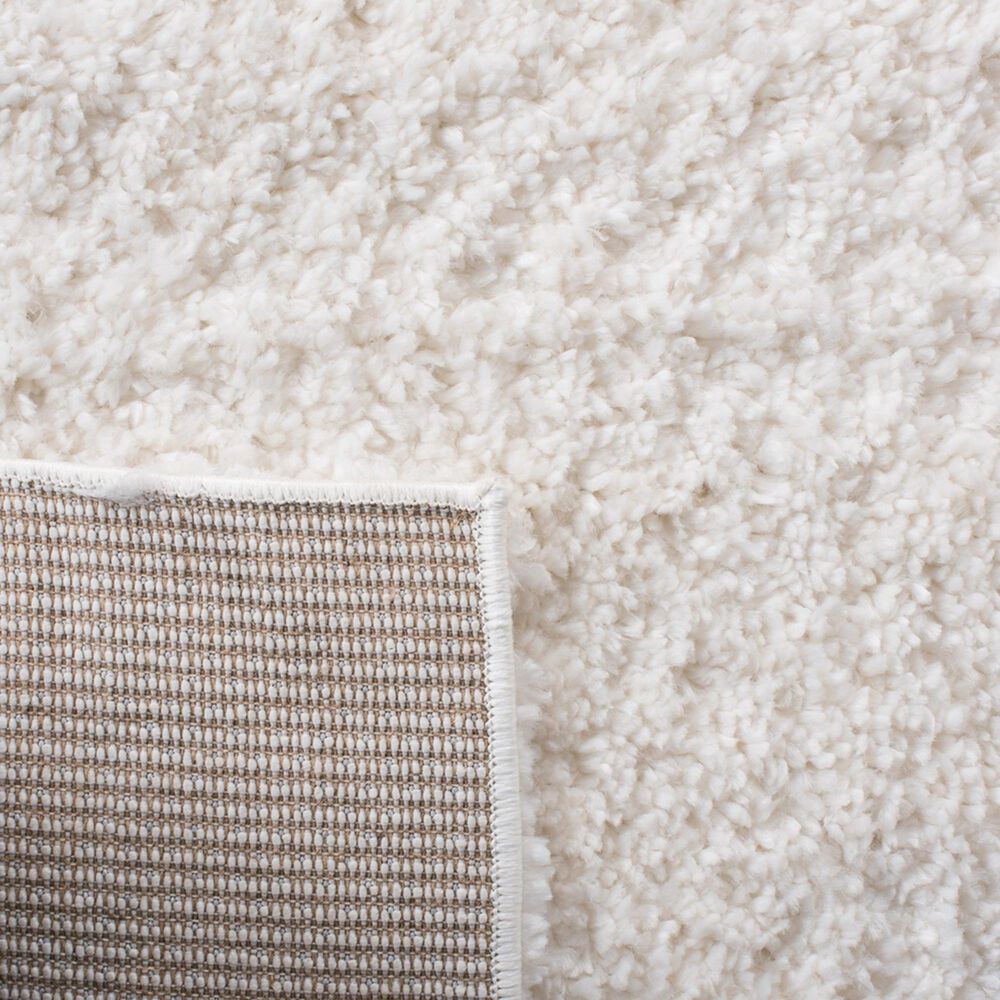Safavieh Parma Shag PMA521A 6&#39;7&quot; Square Cream and Grey Area Rug, , large