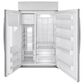 GE Profile 42" Side-by-Side Refrigerator in Fingerprint Resistant Stainless Steel, , large