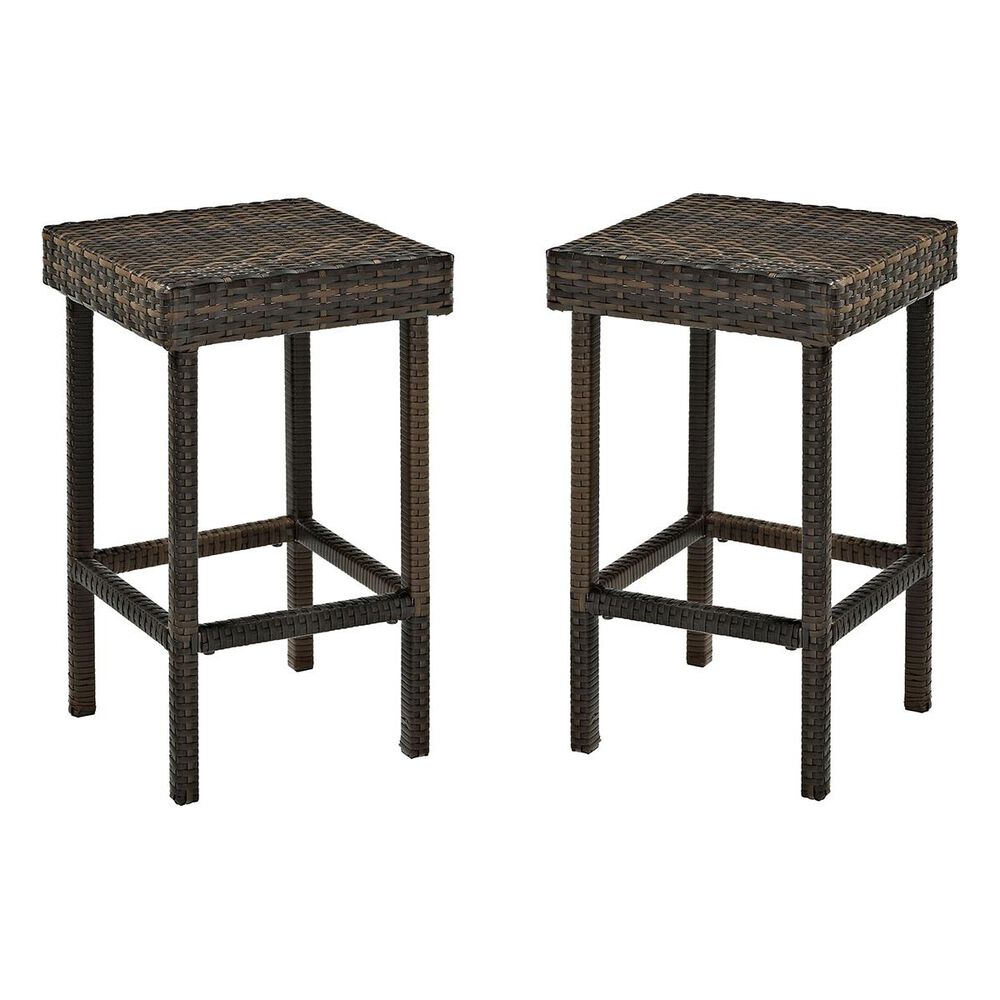 Firefly Palm Harbor 24" Counter Height Stool in Dark Brown - Set of 2, , large