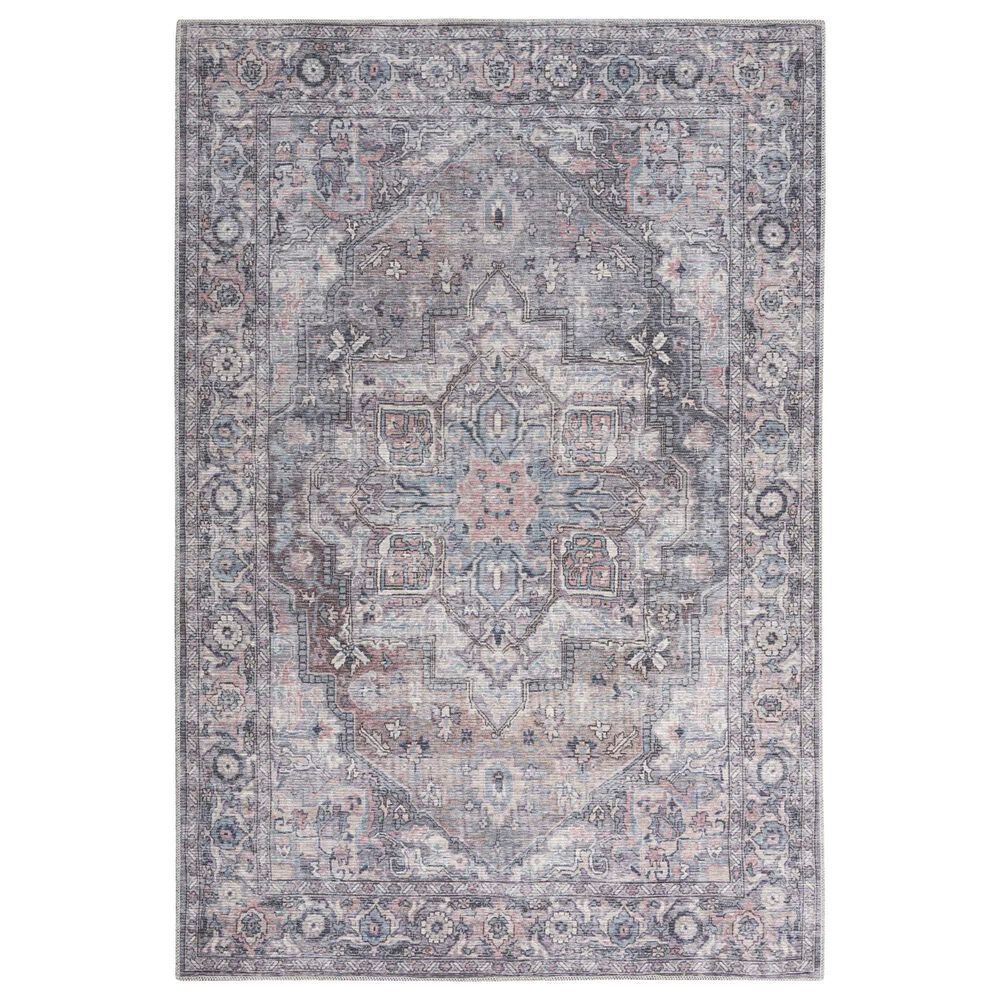 57 Grand by Nicole Curtis Series 1 7"10" x 9"10" Grey and Beige Area Rug, , large