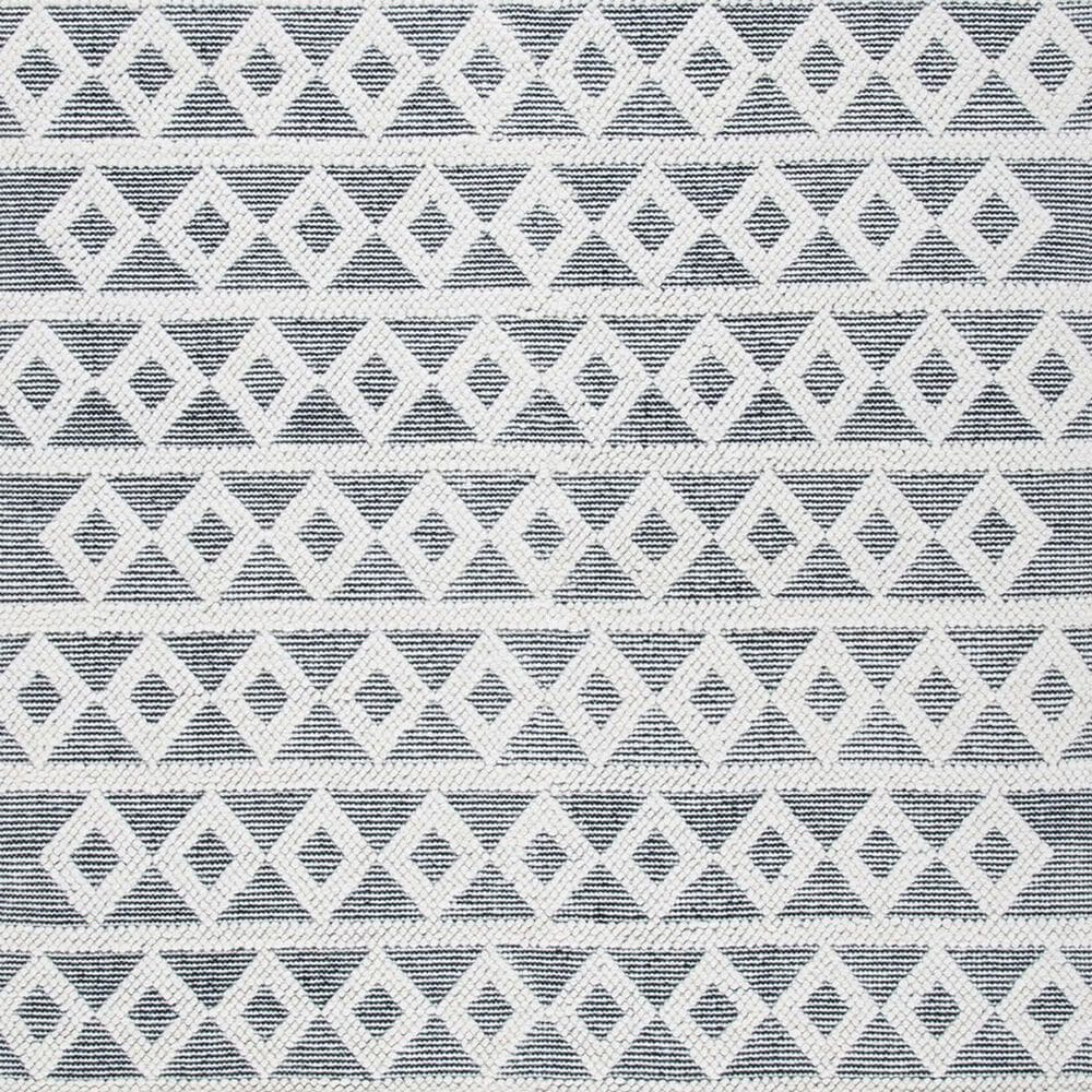 Safavieh Natura NAT479A 6&#39; Round Ivory and Black Area Rug, , large