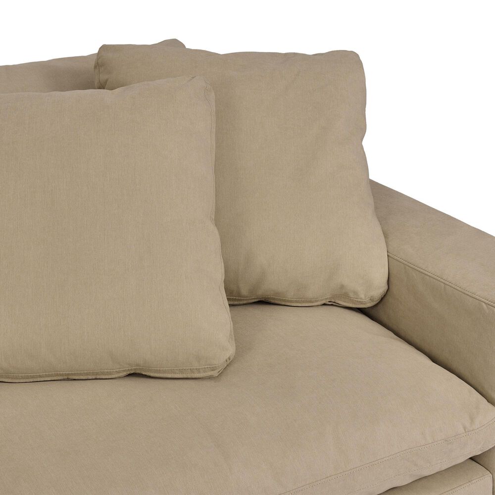 Blue River Liberty Stationary Sofa in Sahara Brown, , large