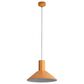 Golden Lighting Faroe 13" 1-Light LED Pendant in Earth Yellow and Grey, , large