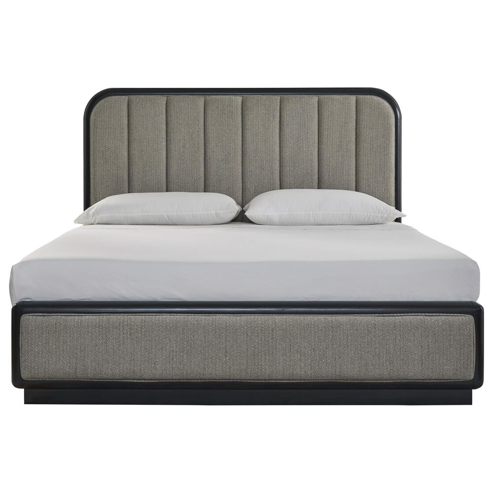 Millenium Rowanbeck King Bed and Two Nightstands in Black, , large