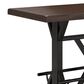 Ashley Valebeck 5-Piece Counter Height Dining Set in Black and Brown, , large
