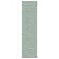 Dalyn Rug Company Hinton 2"3" x 10" Green Indoor/Outdoor Runner, , large