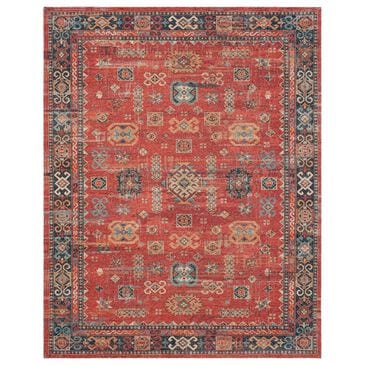 Karastan Zula Mombasa 8" x 10" Red Area Rug, , large