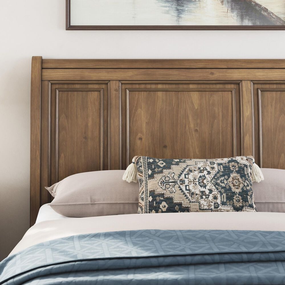 Ashley Feddinger 4-Piece King Storage Bedroom Set in Chestnut Brown, , large