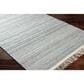 Surya Lily Beige, Charcoal, Bright Blue and Medium Brown 10" x 14" Area Rug, , large