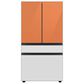 Samsung Bespoke 4-Door French Door Refrigerator Bottom Panel in White Glass, , large