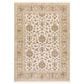 Oriental Weavers Maharaja Dakota 5091W 5"3" x 7"6" Ivory and Gold Area Rug, , large
