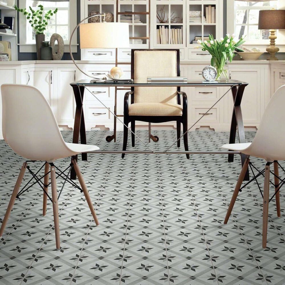 Shaw Revival Maria Opal 8" x 8" Porcelain Tile, , large