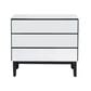 Crestview Collection Henley 3-Drawer Chest in Black, , large