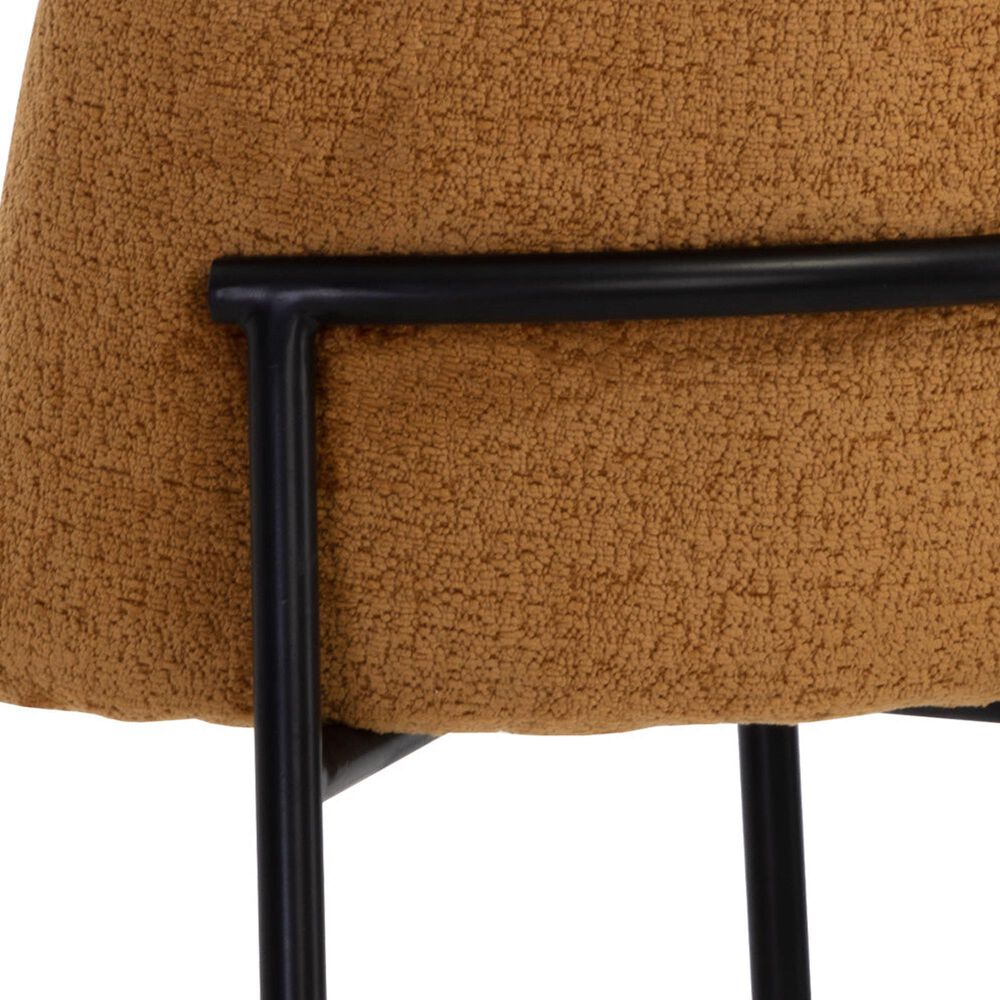 37B Zeke 26&quot; Counter Stool in Matte Black, , large
