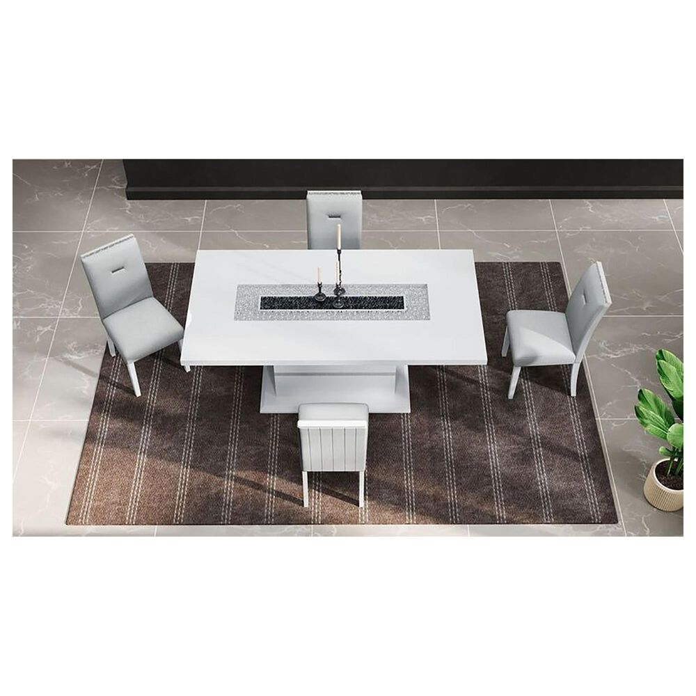 Global Furniture Usa Monaco Side Chair in White, , large
