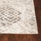 Kas Oriental Rugs Luna Dimensions 3"3" x 4"11" Sand and Silver Area Rug, , large